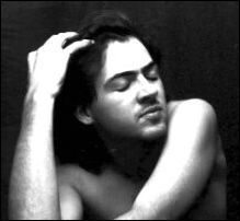 David Lowe in chair, photo Jane Foggon