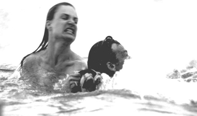 Monique Spanbrook and Greg Blandy in 'Freestyle', a short film directed by David Lowe