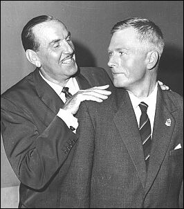 Frank Partridge with Bob Dyer, 1962